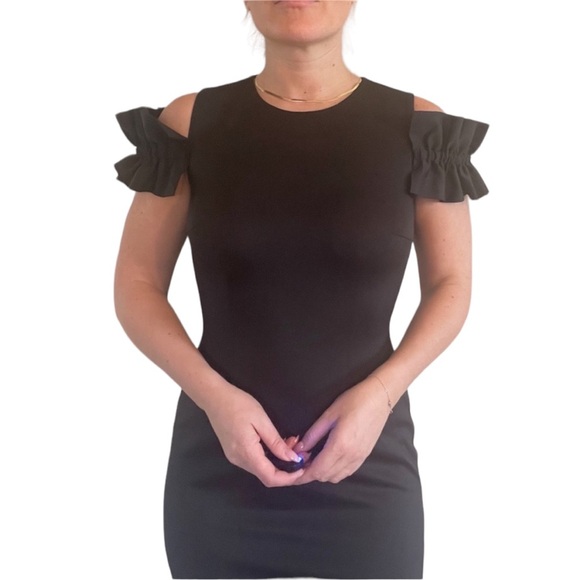 Jovani Black Cocktail Dress - Picture 3 of 6